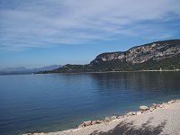 Garda set fra strandpromenaden