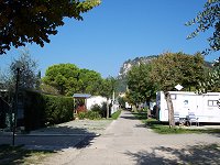 Udsigt p� campingpladsen