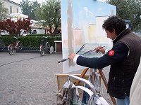 Kunstmaler i Bardolino