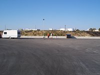 Modtagelseskomiteen tager imod os i Brindisi :-)