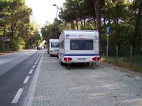 Her sov vi i nat - med politiets tilladelse