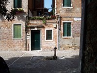 Venedig - under g�turen fra 'Zattere' mod Markuspladsen