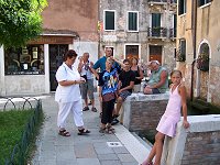 Venedig - under g�turen fra 'Zattere' mod Markuspladsen