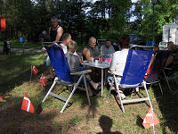 John har f�dselsdag, Camping Schiesstand, Brunico, Italien