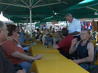 Restaurant t�t p� Markuspladsen