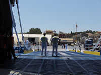 Vi ankommer til Korfu