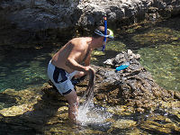 Vores skipper der har fanget en bl�ksprutte