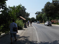 P� tur i Dassia med Camilla, Kristian og Kristoffer