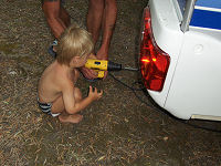 Godt med en lille hj�lper