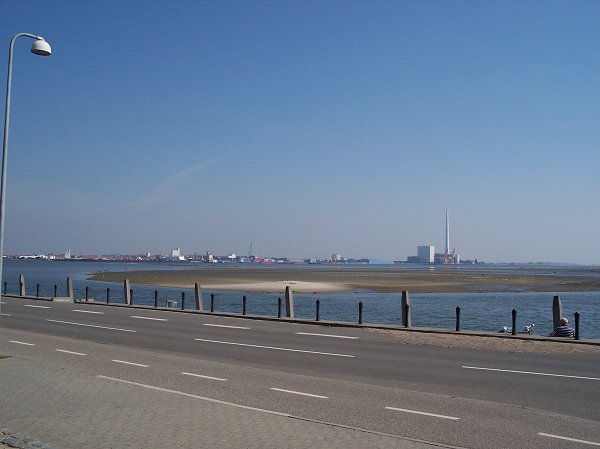 Esbjerg Havn set fra Fan�