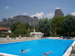 Poolen p� Camping Vrachos Kastraki
