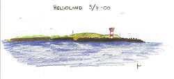 Malet p� Helgoland 3. juli 2000