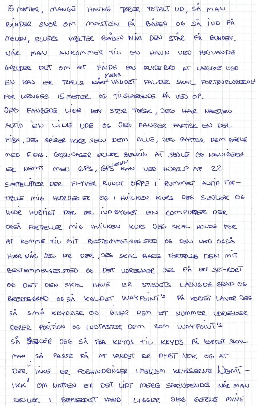 Brev sendt fra Bourlonge, side 2