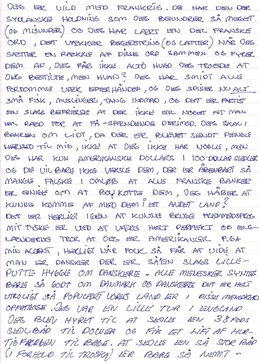 Brev til b�rnene - sendt 11. august 2000