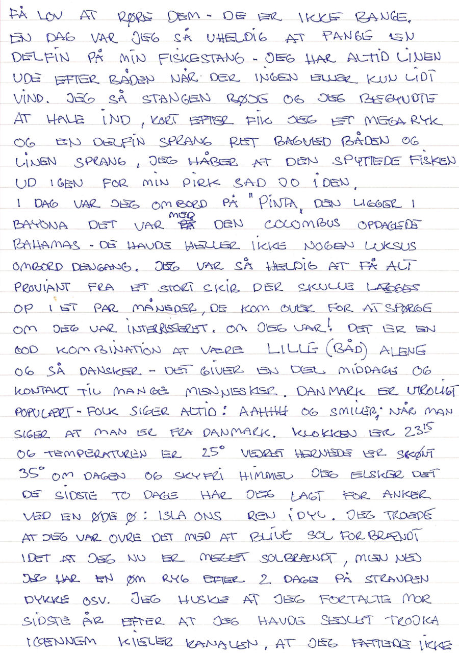 Brev til b�rnene - sendt 4. september 2000