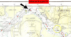 mellem rød 18 og grøn 15 A